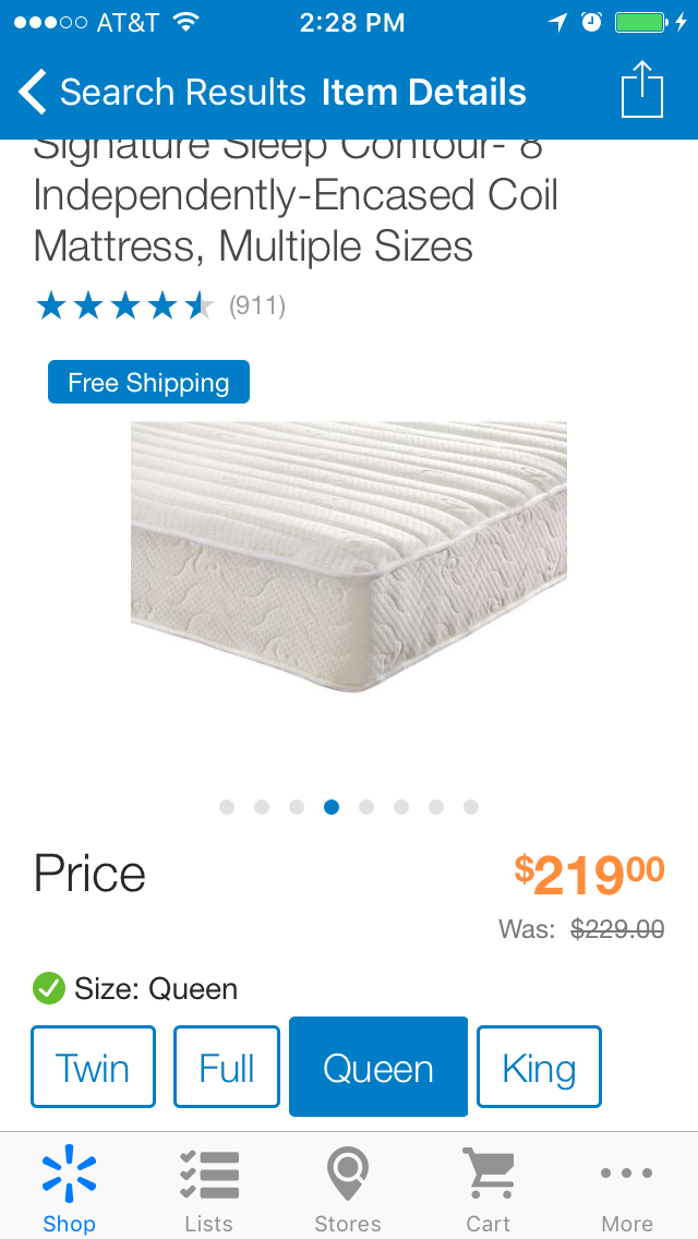 signature mattress